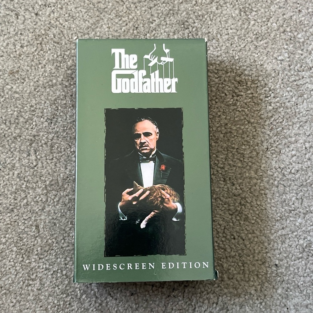 The Godfather Vintage VHS Double Wide Screen Edition